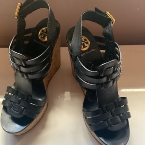Tory Burch Wedge Cork Sandals